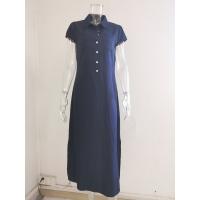 Vestido largo elegante y elegante para mujer verano 2025 con cuello en V abierto, talla mediana, vestido de fiesta ajustado. - details 1