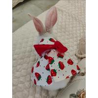 vestido de conejo con corbata para mascotas hermoso para verano vestido de fiesta para pequeños animales de estilo casual - details 2