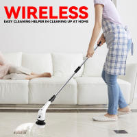 Cepillo Eléctrico para Limpieza del Hogar, Fregadora Giratoria con 8 cepillos Reemplazables para Baño, Cocina y Coche - details 5