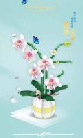 Montaje de ramo eterno, juguete de bloques de construcción DIY, Día de San Valentín, regalo del Día de la madre, adornos de arreglos florales - details 2
