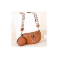 Riñoneras de media luna para mujer, bolso de pecho informal de cuero PU con monedero pequeño, bolsos cruzados de viaje de gran capacidad - details 24