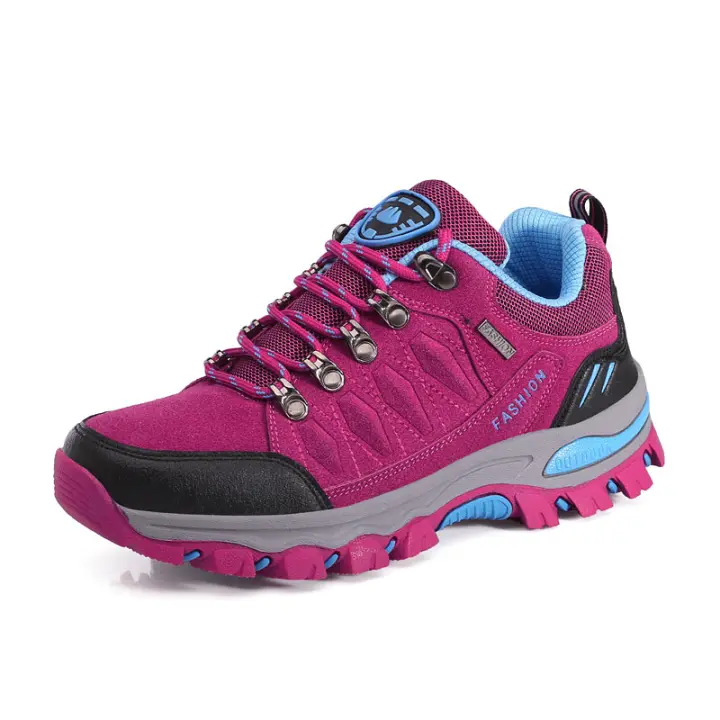 Las zapatillas de montaña para mujer Vie Atillas son antideslizantes, transpirables, con suela de caucho natural adecuadas para otoño e invierno de d media. - 1