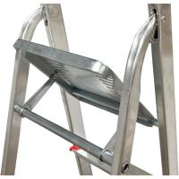 Escalera de Aluminio, Multiusos, Antideslizante, Ligera y Resistente, Escalera Doméstica, Fácil Transporte (4 peldaños) - details 4