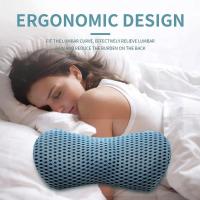 Cojín de Espalda Baja de Espuma de Memoria Almohada de Apoyo Lumbar para Cama, Asiento de Coche - details 12