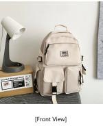 Mochila de Nylon de Gran Capacidad Universal Inserto de Bolsa de Escuela de Ocio para Hombres y Mujeres Cinturón - details 10