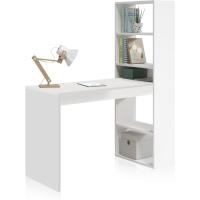 Estantería Reversible Mesa de Ordenador Blanco Artik y Roble Canadian Modelo Doble - details 15