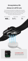 nuevo 2024 Watch 9 Reloj inteligente Siri para hombre, Smartwatch deportivo con llamadas, Bluetooth, NFC, rastreador GPS, presión arterial, frecuencia cardíaca, para Apple Watch 9 - details 15