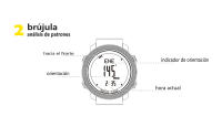 NORTH EDGE Apache3-reloj táctico para hombre, barómetro, brújula, resistente al agua hasta 50m - details 6