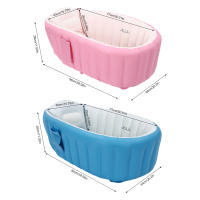 Bañera inflable para bebés, bañera plegable para niños pequeños, casas, apartamentos, hoteles - details 1