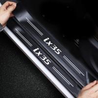 Pegatinas protectoras de Puerta de Coche para Hyundai, Decoración de Fibra de Carbono ix35, i10, i20, i30, i40, ix25, ix35, 4 Piezas - details 0