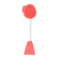 Cepillo de limpieza facial cepillo de película de barro de belleza herramientas de belleza DIY varilla de ajuste de película removedor de maquillaje instrumento de limpieza facial de silicona de doble uso cepillo - details 7