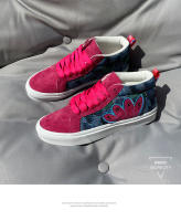 Zapatillas de Mesa Rosa Medio Superior Impresas Tamaño Grande para Hombres y Mujeres - details 5