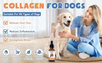 Drops Dogs (4.22oz) Complejo de triple colágeno fabricado en EE. UU. (tipos I, II V) apoya la salud de las articulaciones y la piel - Líquido fácil de usar - details 0