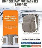 Mochila de Viaje Impermeable con Carga USB 14 Pulgadas Laptop Aprobada para Vuelo - details 0