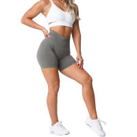 Pantalones Cortos Deportivos para Mujer Nvgtn Seamless Pro Spandex Respirables con Elástico para Fitness y Correr Normales Productos de Marca NVGTN - details 25