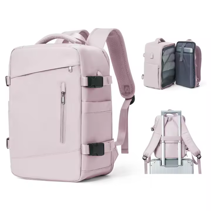 Mochila de Viaje de Nylon Capacidad de 20-35 Litros Estilo de Moda Compatible con Ryanair Wizzair y Laotop - 1