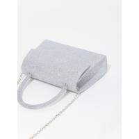 Mini nicho fino brillo mano llevar banquete oblicuo span bolsa de cena. - details 7