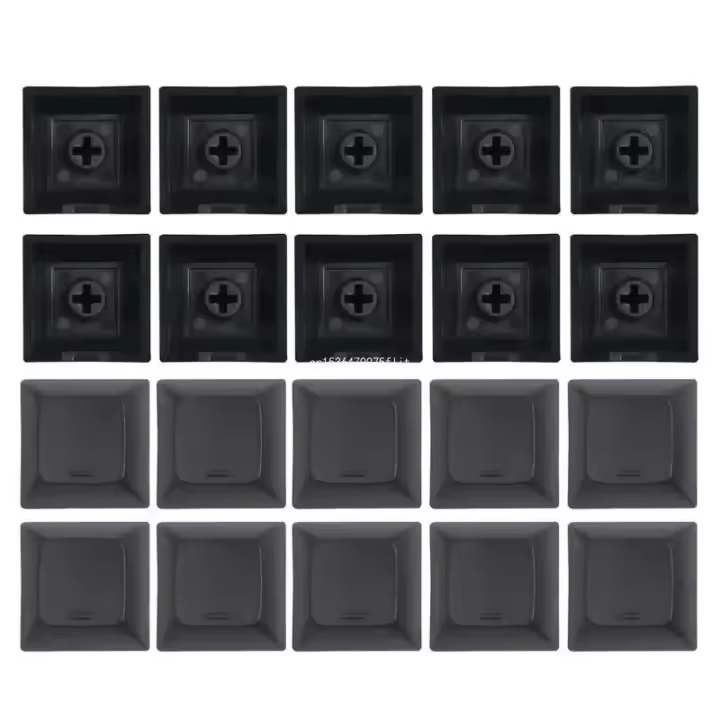 20 teclas PBT DSA 1U, cubiertas de teclas no grabadas para Cherry Mx, enviadas directamente - 1