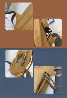 Mochila de lona para hombre y mujer, bolsa de viaje Retro Para chica, Chico, portátil, estudiante, moda escolar, 2023 - details 28