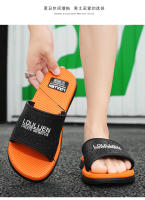 Nuevas zapatillas de verano de los hombres desgaste tendencia antideslizante zapatillas frescas casa de los hombres baño flip - details 18