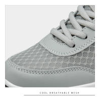 Zapatos deportivos de marca para mujer, zapatos tonificantes para aumentar la altura de 5 Cm, zapatillas de deporte con cuña, zapatos mecedores transpirables, zapatos con plataforma para sacudir - details 4