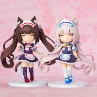 PLUM Mini 100 vainilla y chocolate Nekopara figura de acción Anime muñecas coleccionables regalo ornamental - details 2