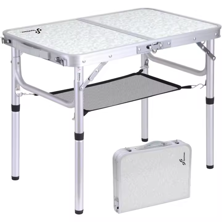 01, Aluminio, Blanco, 6040cm(2 Höhe) - 1
