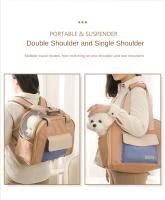 Mochila con diseño de cachorro para perro, bolsa de transporte multifuncional para mascotas, tienda de campaña, portador d - details 9