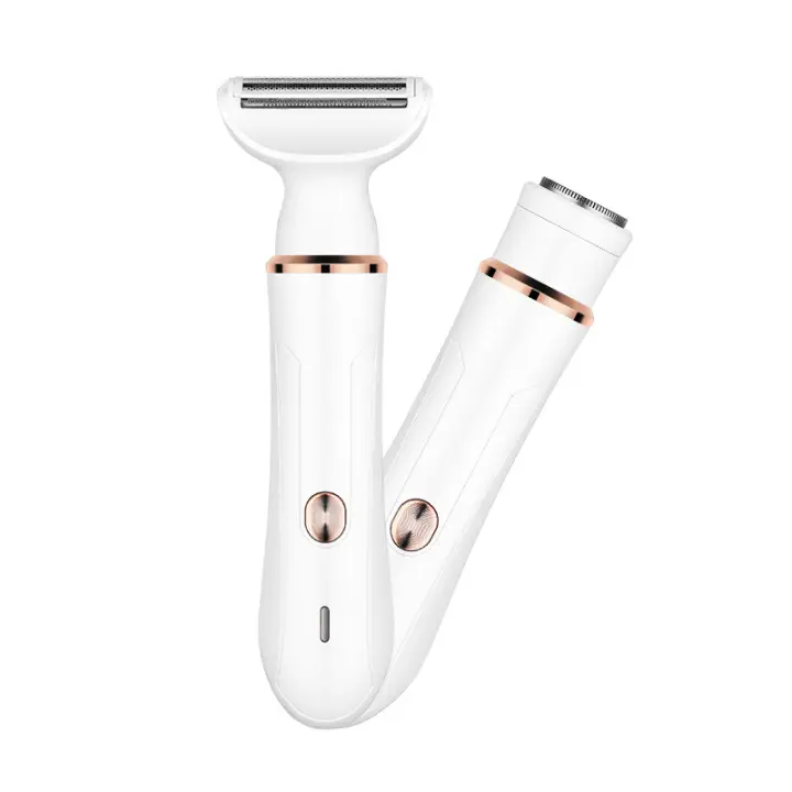 Removedor de pelo cuatro en uno, removedor de pelo eléctrico USB de cuerpo completo para el hogar, afeitadora privada para mujeres, depilación multifuncional, segura e indolora - 1