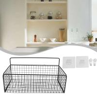 Cesta de hierro, estante para champú en polvo para pared de baño, orificio perforador, colgador de condimentos de cocina - details 13