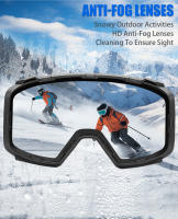 Kapvoe-Gafas de esquí para Snowboard, lentes de doble capa, antivaho, para deportes al aire libre y esquí - details 4