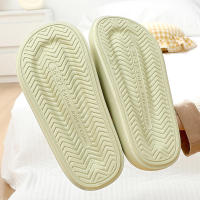 Zapatillas de verano para hombre y mujer, sandalias de playa con suela suave de EVA, zapatos planos informales con plataforma, antideslizantes para interior y baño - details 4