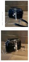 Marca Hong Kong2025Bolso de mano de lujo para mujer, bolso cuadrado pequeño de artículos genuinos de rombo, bolso de mano a juego de estilo occidental Premium - details 12