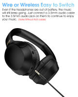 Auriculares Inalámbricos QCY H2 Pro Modo BASS HIFI 3D Estéreo 70H Tiempo de Reproducción Auriculares para Juegos Bluetooth 5.3 con Micrófono Cableado y Inalámbrico Control de Volumen - details 8