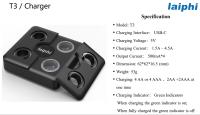 Batería Recargable de Litio Laiphi 5ª Generación 1.5V Paquete de 4 Carga Dock/Estación - details 10