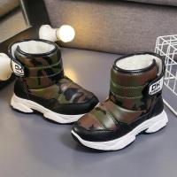 Botas de nieve antideslizantes para niños y niñas, zapatos cálidos informales versátiles de fondo suave, estilo coreano, a la moda, novedad de invierno, 2024 - details 3