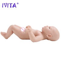 IVITA-Muñeca Reborn de silicona con chupete magnético para niños, juguete realista con ropa, 36cm, 1,76 kg - details 10