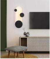 Lámparas de pared LED modernas, iluminación interior blanca/dorada con luz negra para pasillo, dormitorio, lámpara de mesita de noche, decoración de sala de estar - details 4
