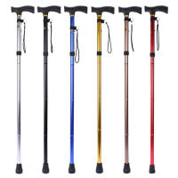 Bastón De senderismo Plegable, Ajustable Con Asas En T, cómodo Para Hombres, Mujeres, Ancianos - details 1