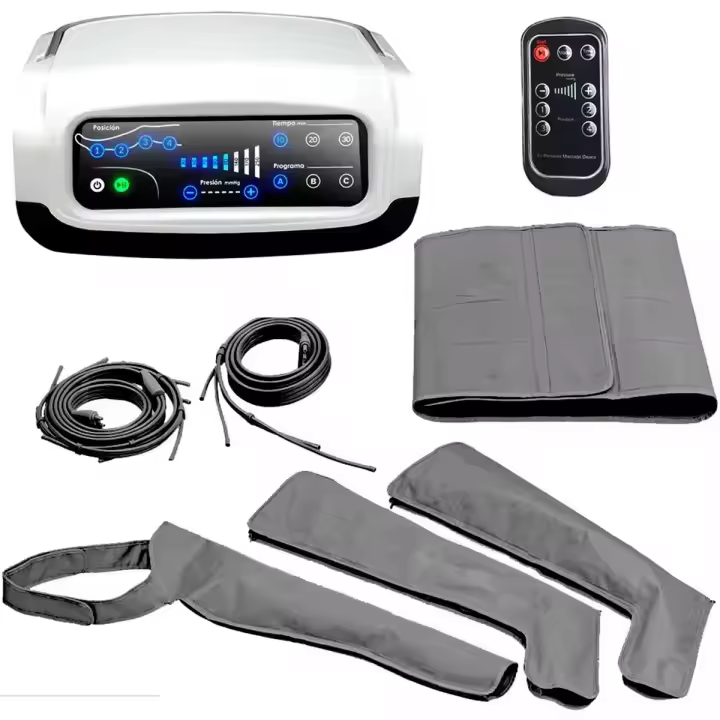 Presoterapia Completa Pies Brazos Piernas Abdomen 3 Modos Mando - 1