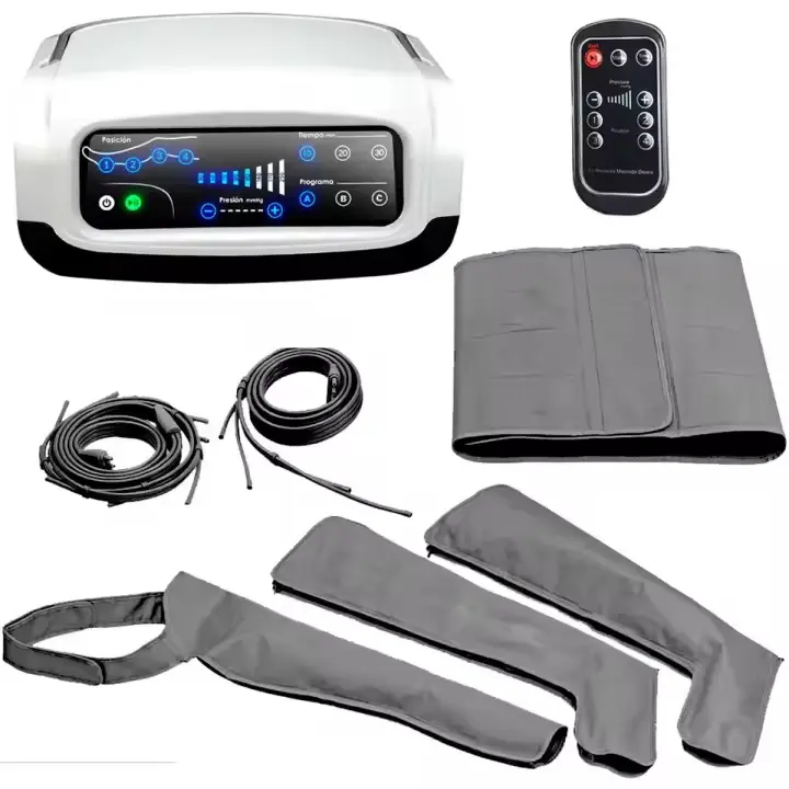 Presoterapia Completa Pies Brazos Piernas Abdomen 3 Modos Mando - 1