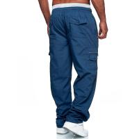 Jerseys rectos con múltiples bolsillos para hombre, pantalones casuales, pantalones Fiess - details 5