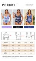 Traje de Baño de Talla Grande con Estampado Traje de Baño de Moda para Mujeres en Verano - details 6