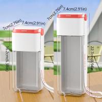 Suministros para perros, taza de agua portátil plegable para perros, resistente al calor, botella de agua duradera para mascotas, alimentador de mascotas de gran capacidad para caminar - details 0