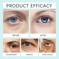 Crema hidratante para ojos suave, hidratante, elástica, radiante, suave y delicada para la piel del contorno de ojos. Es un diario. - details 7