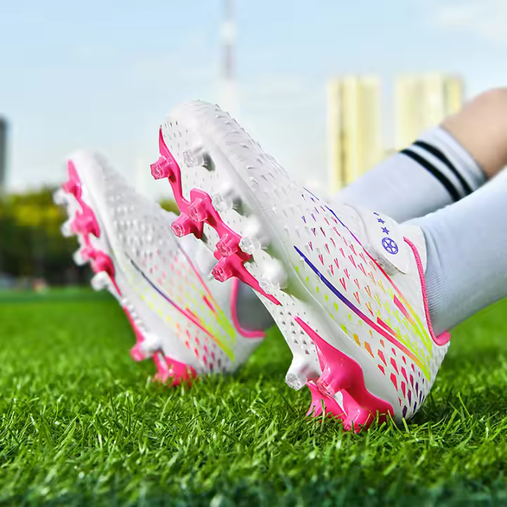 Nuevos zapatos de fútbol para niños uñas largas zapatos transpirables antideslizantes para jóvenes - 1