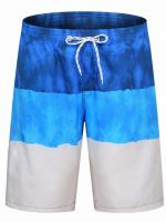 Pantalones cortos de playa a rayas, traje de baño a la moda para hombre, pantalones cortos para tabla de surf, ropa interior para gimnasio, pantalones deportivos, ropa interior para hombre, traje de baño, ropa de playa - details 1