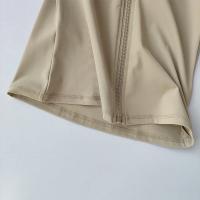 Traje de Yoga de Alta Gama Collar Alto Deportivo Abrigo Largo A prueba de viento para Correr y Entrenar Camisetas y Topes de China - details 19