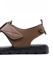 Sandalias de verano para hombre 2025, nuevas sandalias de playa antideslizantes con suela suave, zapatos romanos casuales de moda. - details 2