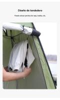 Tienda ducha camping Automático al aire libre privacidad vestidor Protección solar - details 19